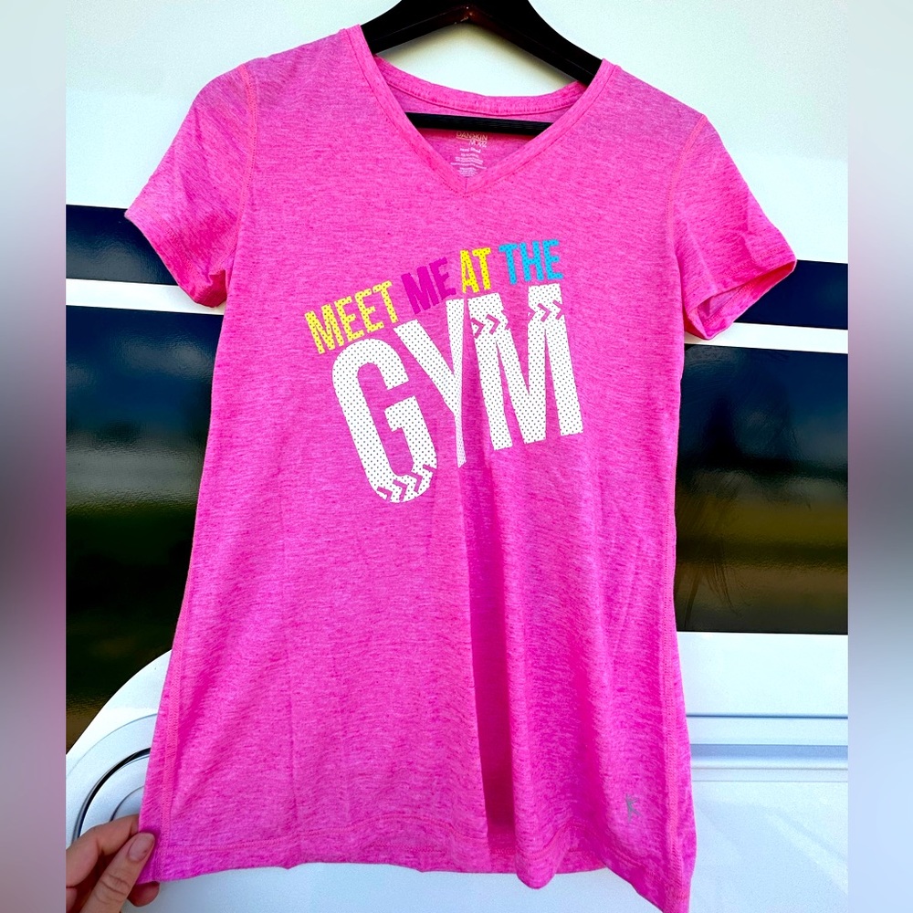 Danskin Workout T-Shirt Size XS Semi Fitted